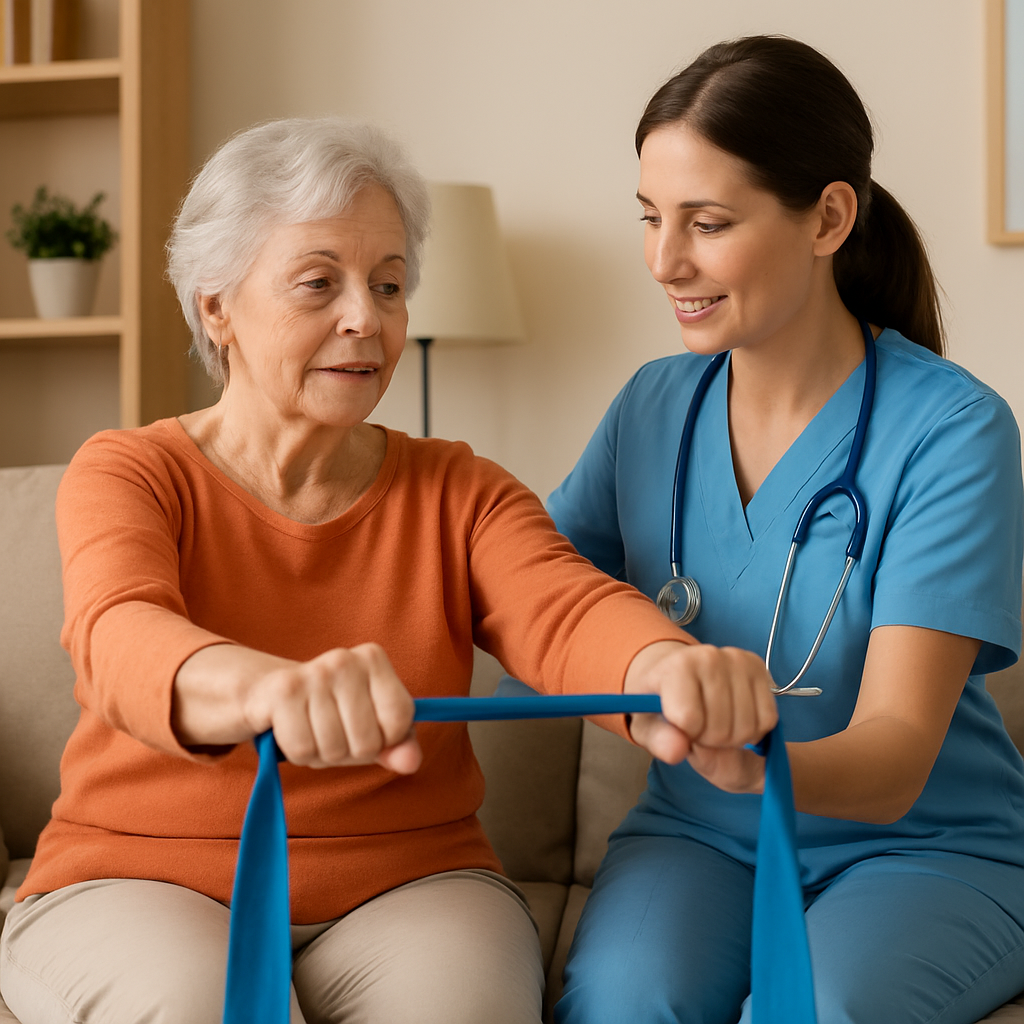 Benefits of Home Physiotherapy for Elderly Patients